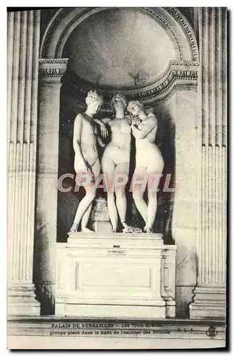 Cartes postales Palais De Versailles Les Trois Graces