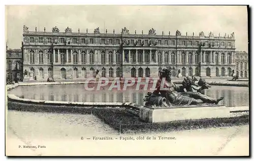 Ansichtskarte AK Versailles Facade Cote De La Terrasse