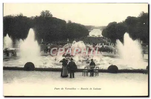 Cartes postales Parc De Versailles Bassin De Latone