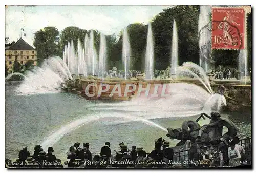 Cartes postales Parc De Versailles Les Grandes Eaux De Neptune