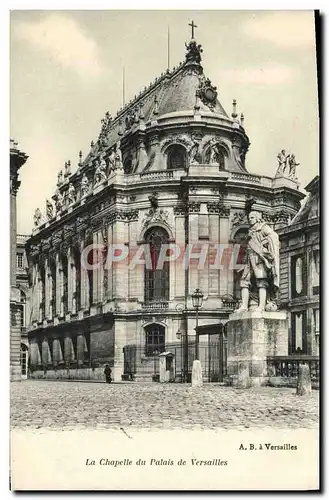 Cartes postales La Chapelle Du Palais De Versailles