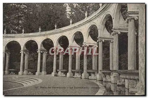 Ansichtskarte AK Parc De Versailles La Colonnade Details