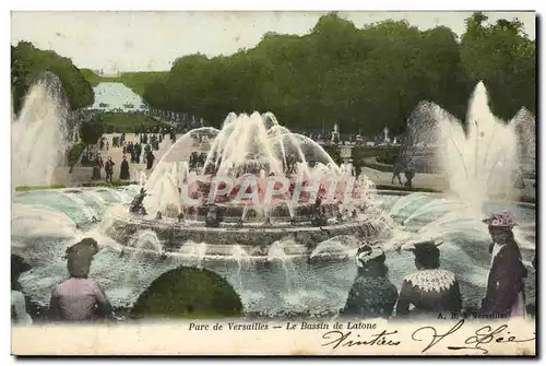 Cartes postales Parc De Versailles Le Bassin De Latone