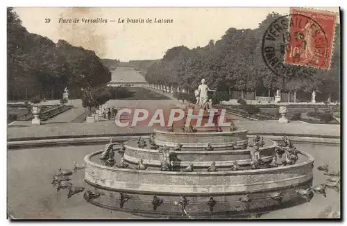 Cartes postales Parc De Versailles Le Bassin De Latone