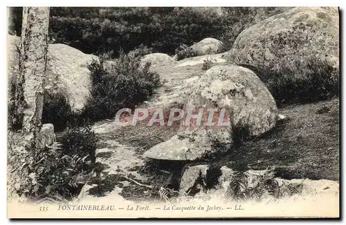 Ansichtskarte AK Fontainebleau Le Foret La Casquette Du Jockey