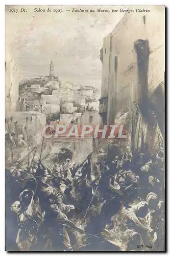 Ansichtskarte AK Salon 1907 Fantasia Au Maroc Par Georges Clairin
