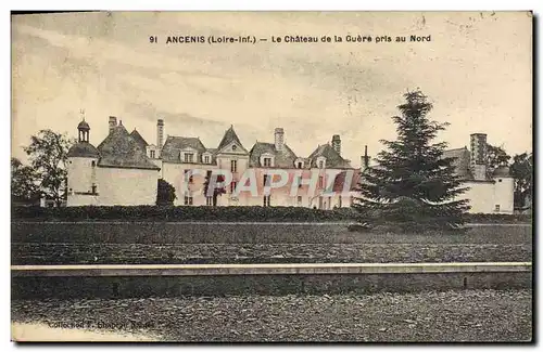 Cartes postales Ancenis Le Chateau De La Guere Pris Au Nord