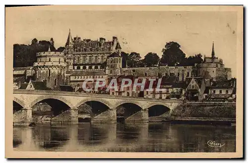 Cartes postales Amboise Le Chateau Sur La Loire