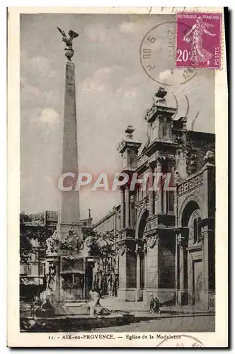 Cartes postales Aix En Provence Eglise De La Madeleine