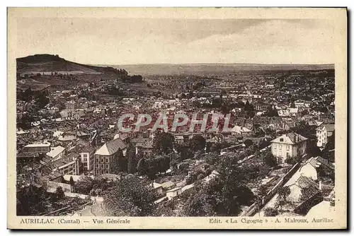 Cartes postales Aurillac Vue Generale