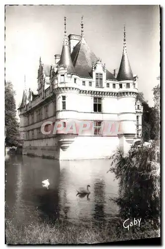 Moderne Karte Chateaux Azay Le Rideau Le chateau