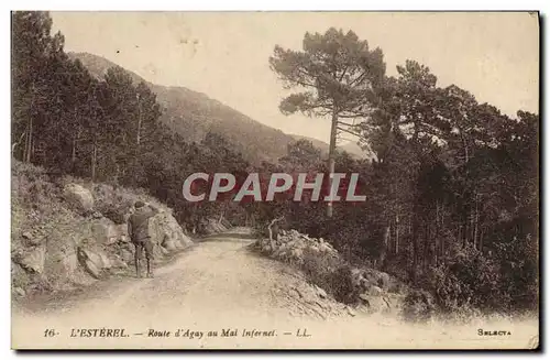 Cartes postales Lesterel Route D&#39Agay Au Mal Infernet