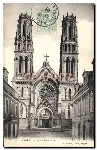 Cartes postales Angers Eglise Saint Joseph