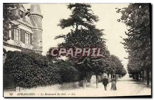 Cartes postales Avranches Le Boulevard Du Sud