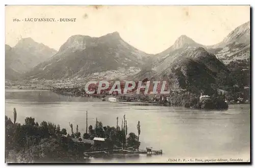 Cartes postales Lac D&#39Annecy Duingt