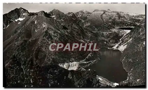 Cartes postales moderne Vallee D&#39Aure Lac d&#39Oredon et le Lac du Cap de Long Pic Mechant