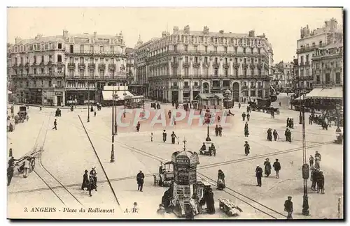 Cartes postales Angers Place Du Ralliement