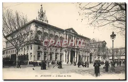 Cartes postales Avignon L&#39Hotel De Ville