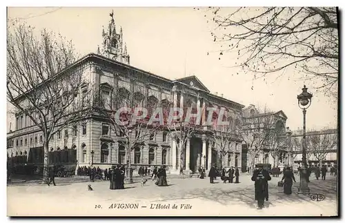 Cartes postales Avignon L'Hotel De Ville