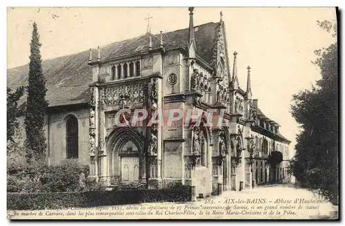 Cartes postales Aix Les Bains Abbaye D&#39Hautecombe