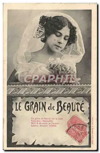 Cartes postales Le Grain de Beaute Femme