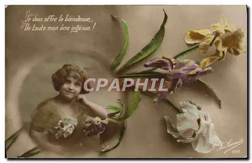 Cartes postales Fantaisie Enfant