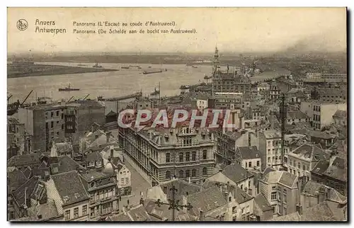 Ansichtskarte AK Anvers Panorama L&#39Escaut au coude d&#39Austruweel