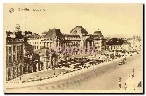 Cartes postales Bruxelles Palais du Roi