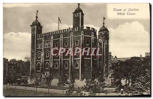 Cartes postales Tower of London White Tower