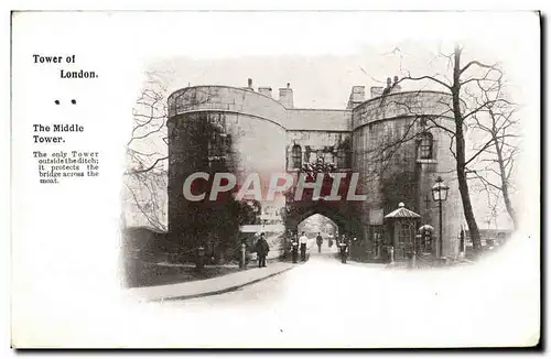 Cartes postales Tower of London The middle Tower