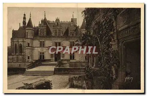 Cartes postales Chenonceaux Le Chateau Aile Thomas Bohier et detail de la tour des Marques