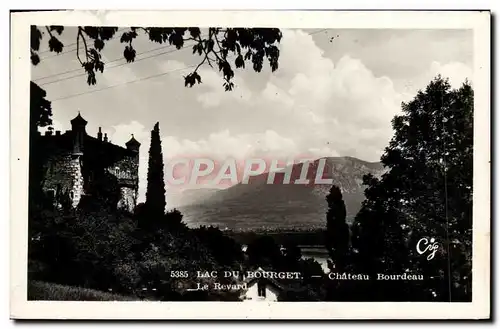 Cartes postales moderne Lac Du Bourget Chateau Bourdeau Le Revard