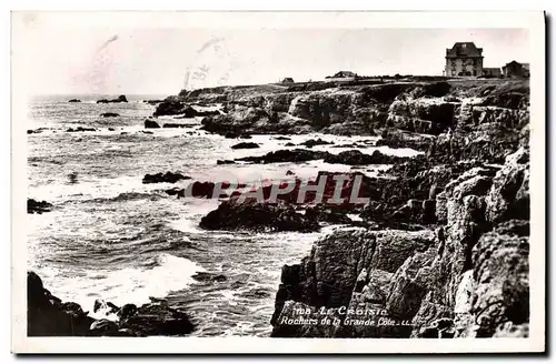 Cartes postales Le Croisic Rochers de la grande cote