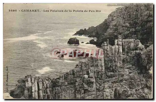 Cartes postales Camaret Les Falaises de la Pointe de Pen Hir