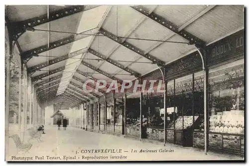 Cartes postales Contrexevilie Les Anciennes Galeries