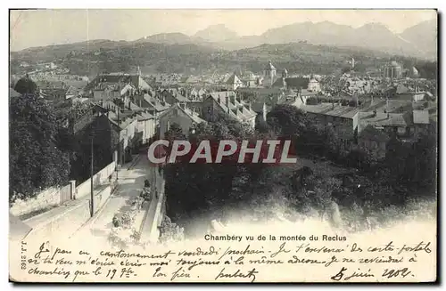 Cartes postales Chambery Vu de la Montee du Reclus