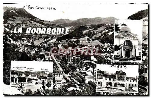 Cartes postales moderne La Bourboule Puy Gros Vue generale Grands Thermes Casino La Dordogne et les ponts