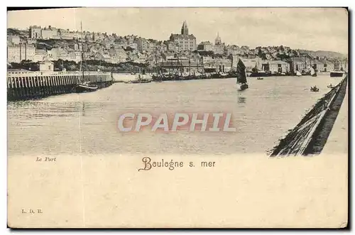 Cartes postales Boulogne Sur Mer Le Port