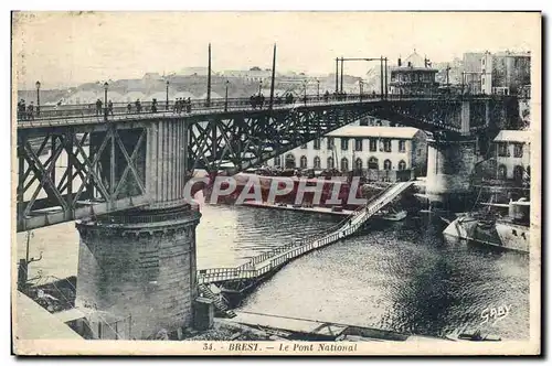 Cartes postales Brest Le Pont National