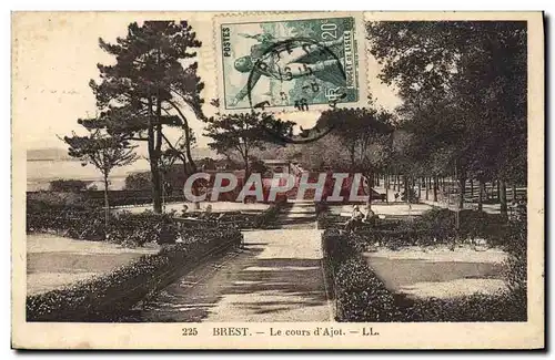 Cartes postales Brest Le Cours d'Ajot