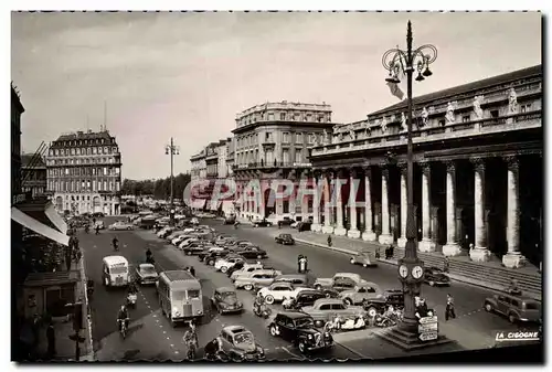 Cartes postales moderne Bordeaux La Place de la Comedie