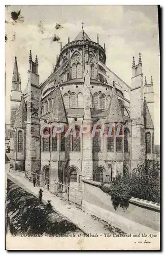 Cartes postales Bourges La cathedrale et l'abside