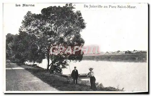 Ansichtskarte AK La Marne De Joinville au parc Saint Maur