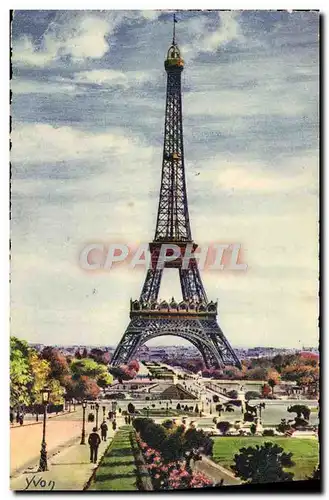 Cartes postales Paris La Tour Eiffel