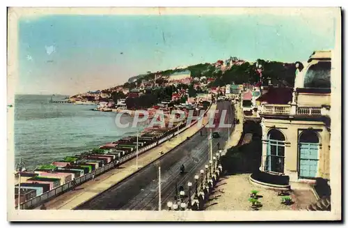 Ansichtskarte AK Le Havre Le Boulevard Albert 1er et le Cap de la Heve