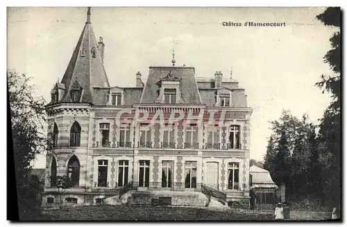 Cartes postales Chateau d&#39Hamencourt