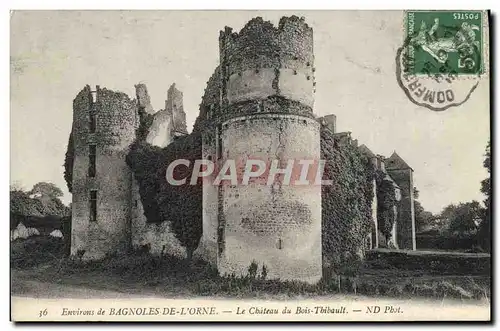 Cartes postales Bagnoles De L'Orne Le Chateau du Bois Thibault