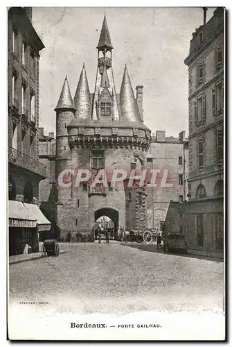 Ansichtskarte AK Bordeaux Porte Cailhau