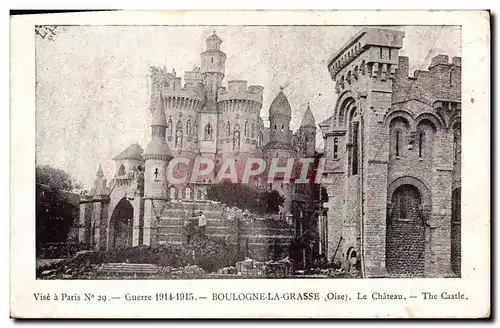 Cartes postales Boulogne La Grasse Le Chateau