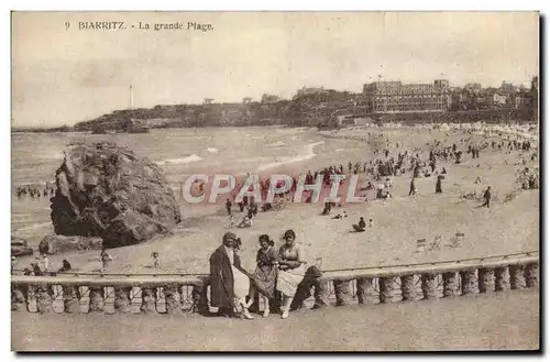 Cartes postales Biarritz La Grande Plage